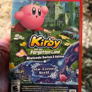 Nintendo Switch 2 Kirby and the Forgotten Land and Star-Crossed World Edition